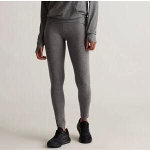 Quince Ultrasoft Pocket High Rise Leggings Heathered Gray XS